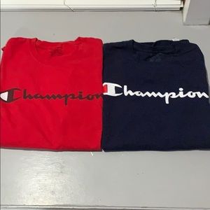 Champion shirts, comes with two